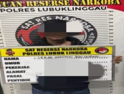 Dua Pengedar Narkoba Dibekuk Satresnarkoba Polres Lubuk Linggau di Wilayah Hukumnya