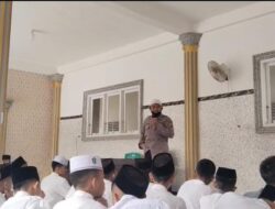 Satbinmas Polres Lubuk Linggau Laksanakan sosialisasi di Pondok Pesantren Tahfidzul Qur’an Darul Ulumi Irs Adul Ibad