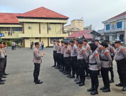Polres Kota Lubuklinggau Meningkatkan Kesiagaan Penuh Menjelang Natal dan Tahun Baru
