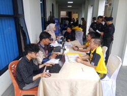 Polres Lubuk Linggau melaksanakan Pemeriksaan Kesehatan Berkala bagi seluruh personel