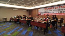 Samapta Polres Lubuklinggau mengikuti kegiatan Risk Assessment yang diselenggarakan oleh Dit Pam Obvit  Polda Sumsel