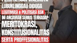 Pernyataan Walikota Lubuklinggau Diduga Legitimasi Politisasi ASN