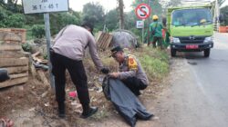Kapolres Mura dan Stakeholder Pimpin Penambalan Jalan Berlubang, Sukseskan Program Belida Polda Sumsel