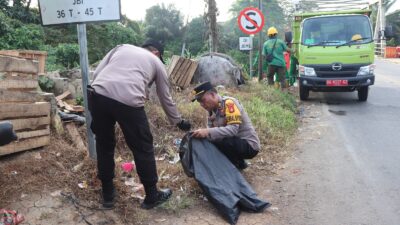 Kapolres Mura dan Stakeholder Pimpin Penambalan Jalan Berlubang, Sukseskan Program Belida Polda Sumsel