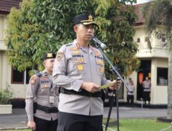 Kapolres Musi Rawas Beri Penghargaan Puluhan Personel dan Penyuluh Pertanian