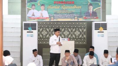 Memperkuat Spiritualitas Aparatur, Bupati Hadir Bersama ASN Dengan Pengajian Jum’at Bulan Suci Ramadhan