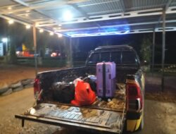 Pengaduan Call Center 110 Terjadi Laka Tunggal, Polres Musi Rawas Sigap Evakuasi Kendaraan