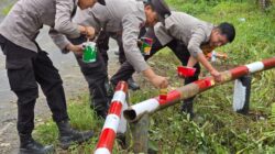 Polres Musi Rawas Revitalisasi Jembatan Sungai Jernih, Dukung Program BELIDA Kapolda Sumsel