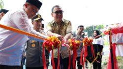 Raih predikat WBK, Kapolda Sumsel Resmikan Gedung Pelayanan SPKT Polres Musi Rawas.