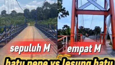 Perbandingan Fisik, Mutu dan Anggaran Antara Jembatan Batu Pepe dan Jembatan Lesung Batu