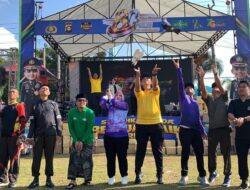 Lepas Burung Merpati, Sabuk Kamtibmas Harapkan Musi Rawas terus aman dan kondusif.