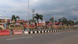 Karangan Bunga Hiasi Mapolres Musi Rawas, Simbol Kedekatan Polri dan Masyarakat di Hari Bhayangkara ke-80