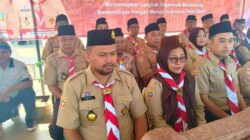 Perkuat Semangat Pramuka, Lapas Narkotika Muara Beliti Hadiri Upacara Hari Pramuka ke-65